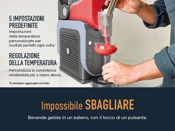 NINJA - Macchina per granite e frozen drink SLUSHI FS301EU-Nero