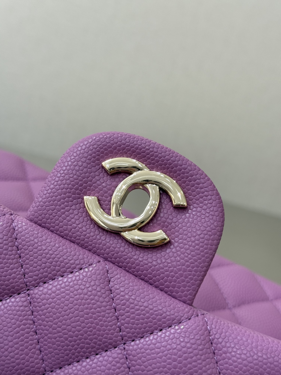 Mini Classic Flap Handbag（Purple） - Mocuir