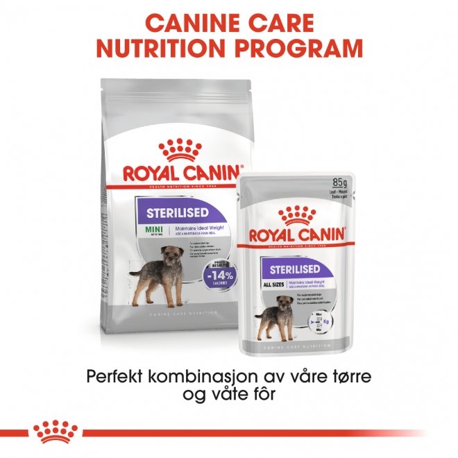 Royal Canin Sterilised Mini Adult tørrfôr til hund