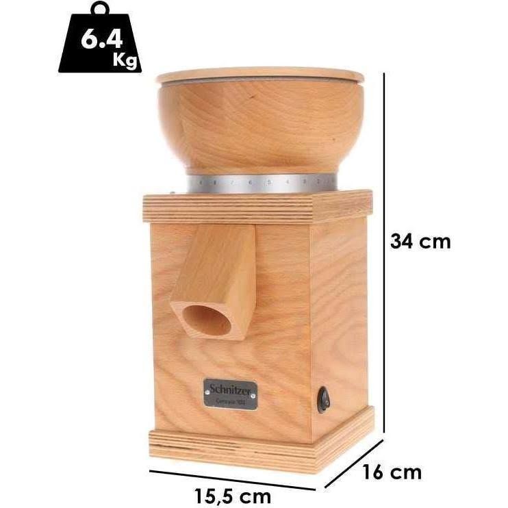 Schnitzer Cerealo 100 Mulino per farina a pietra in faggio multiplex