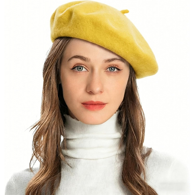 Wool French Beret Hat