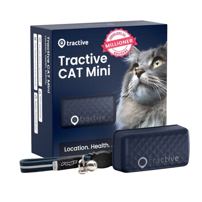 Tractive CAT Mini – GPS-tracker og helseovervåking for katt