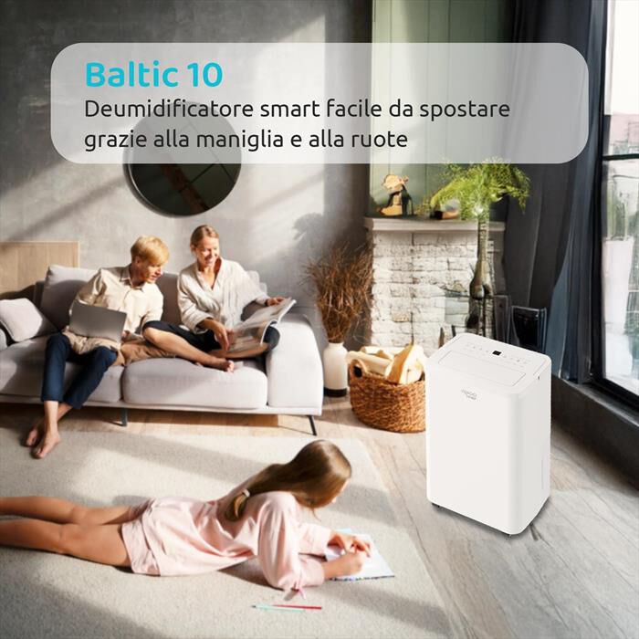 IRRADIO BELAIR - Deumidificatore BALTIC-Bianco / Plastica