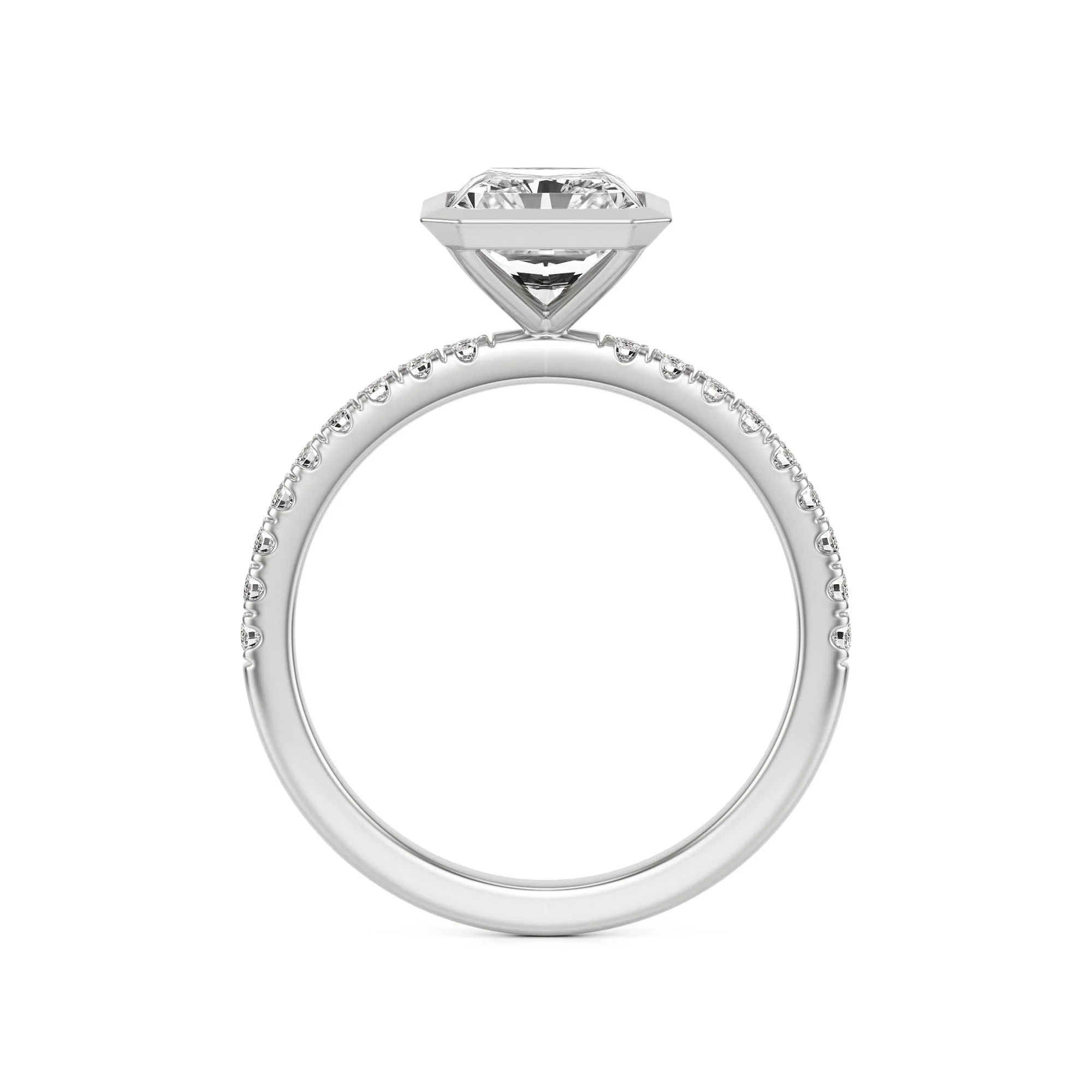 The Radiant Bezel Pavé