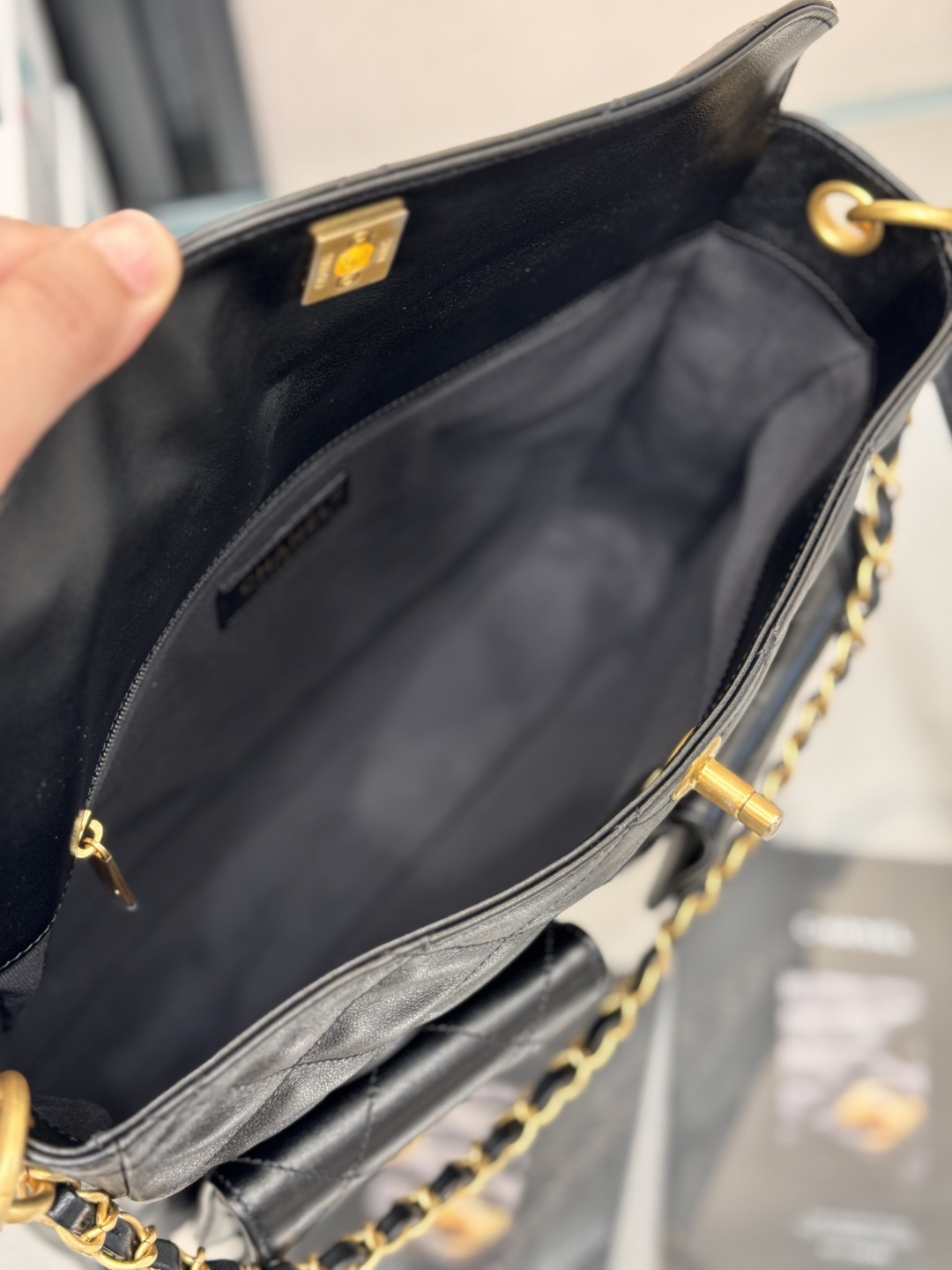 Double Pocket Hobo Bag - Mocuir