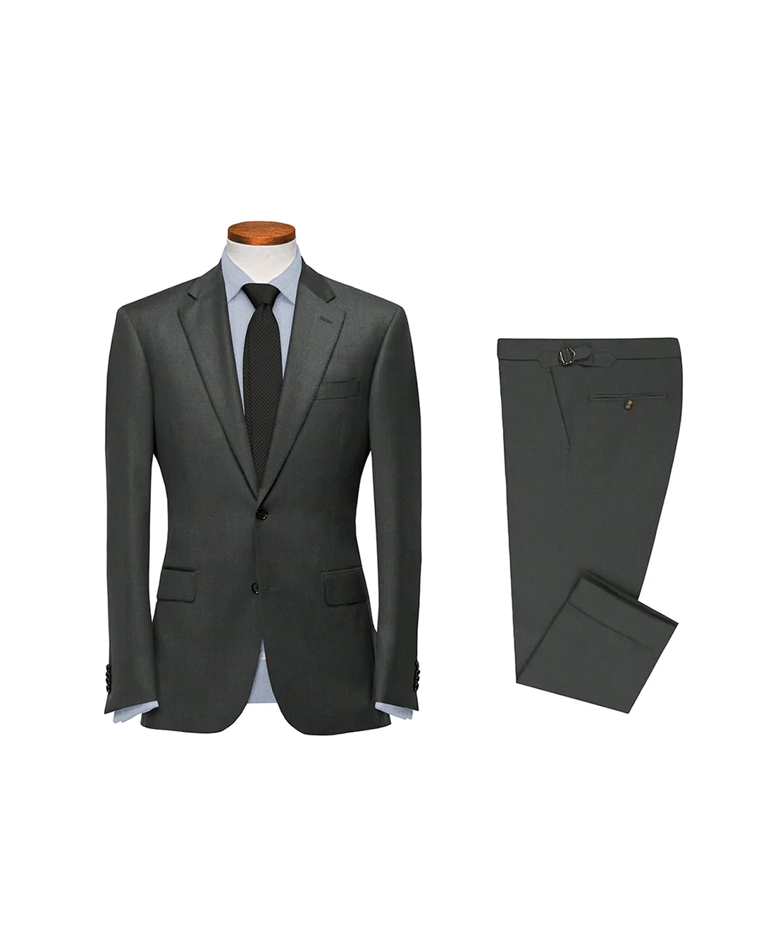 Grey Wool Super 160s Suit