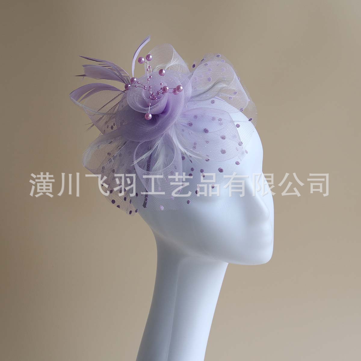 Feather hairband headdress