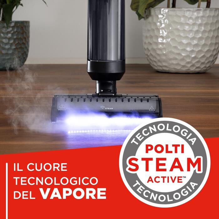 POLTI - Lavapavimenti ROLLYSTEAM WD40C-Nero
