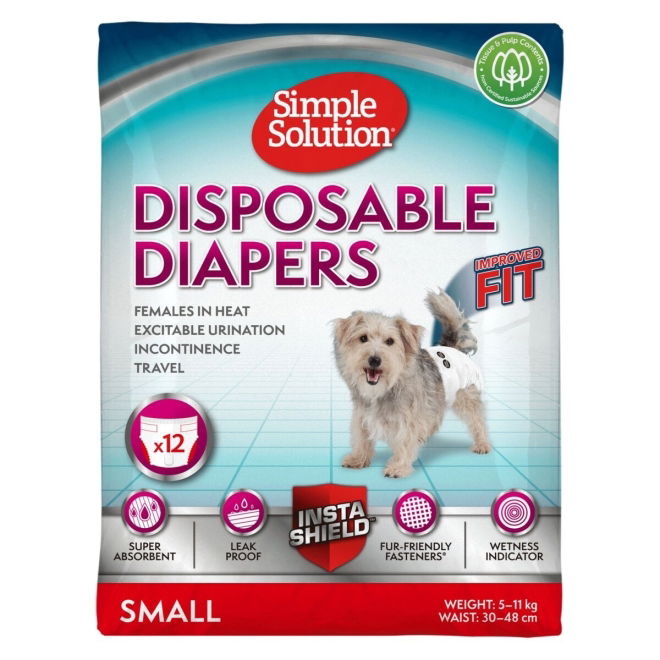 SimpleSolution Disposable hundebleier XXL