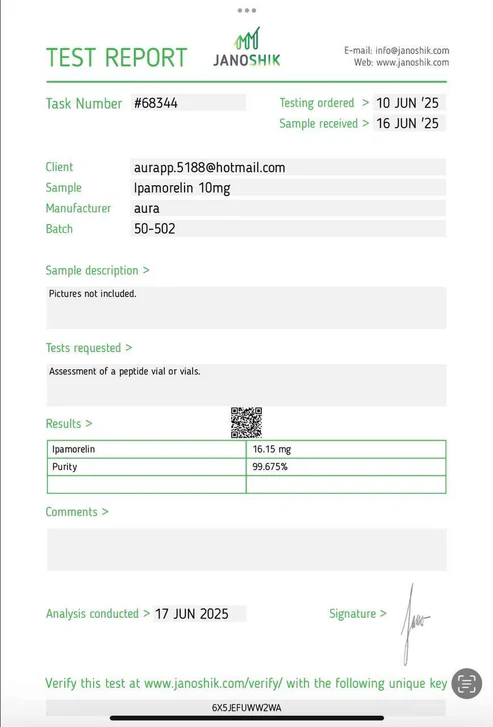 Ipamorelin Research Peptide