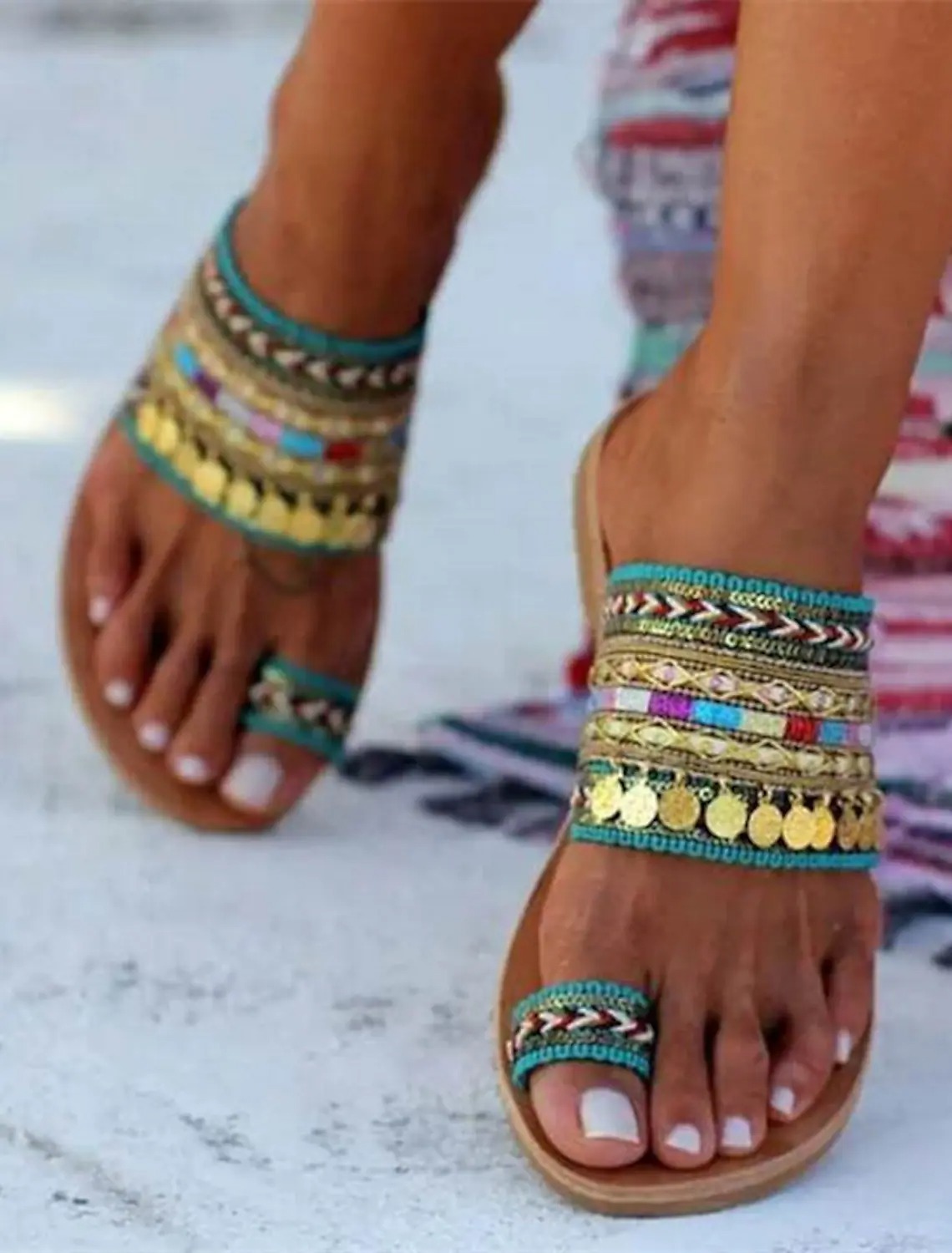 Women's Summer Beach Flat Sandals
