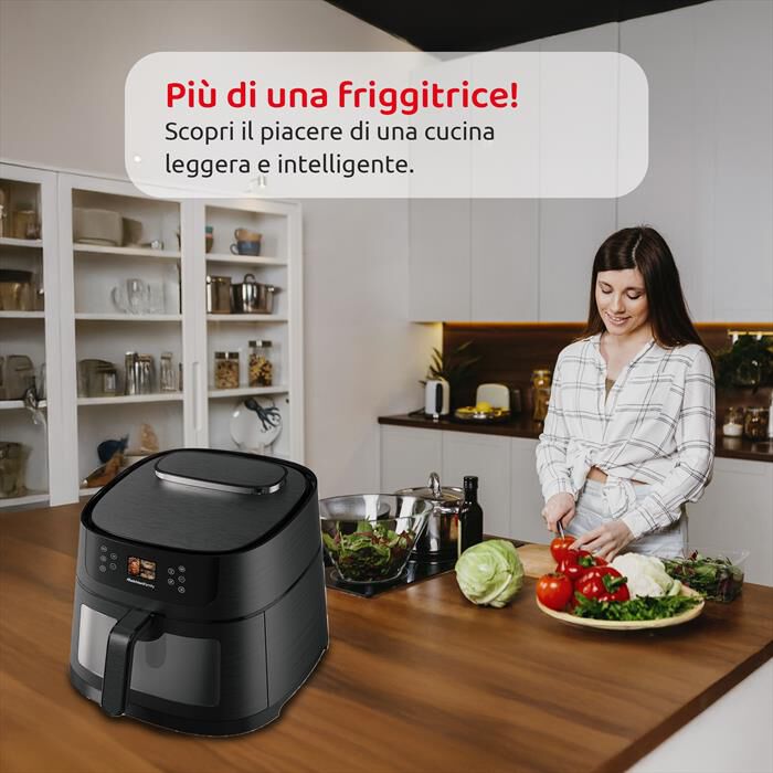 MELCHIONI FAMILY - Friggitrice ad aria DORA AI 8L-Nero / Plastica