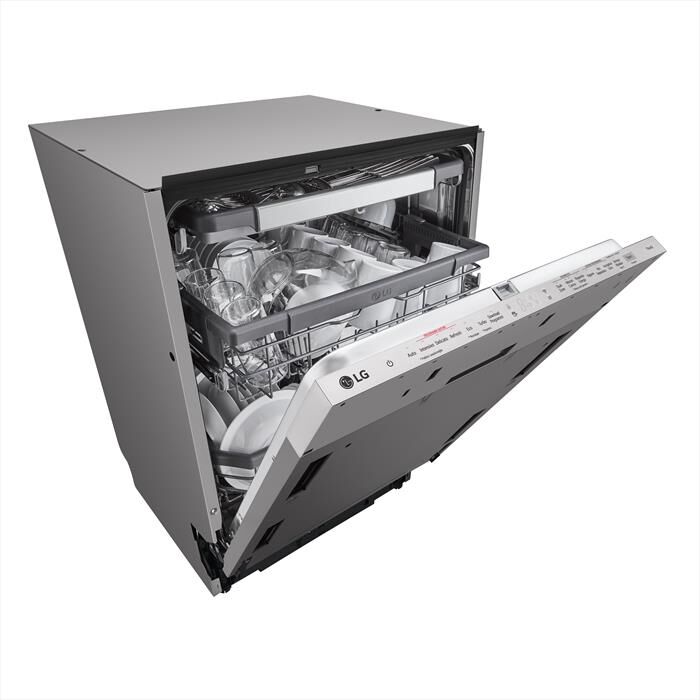 LG - Lavastoviglie QUADWASH DB365TXS Classe B 10coperti-Acciaio inossidabile