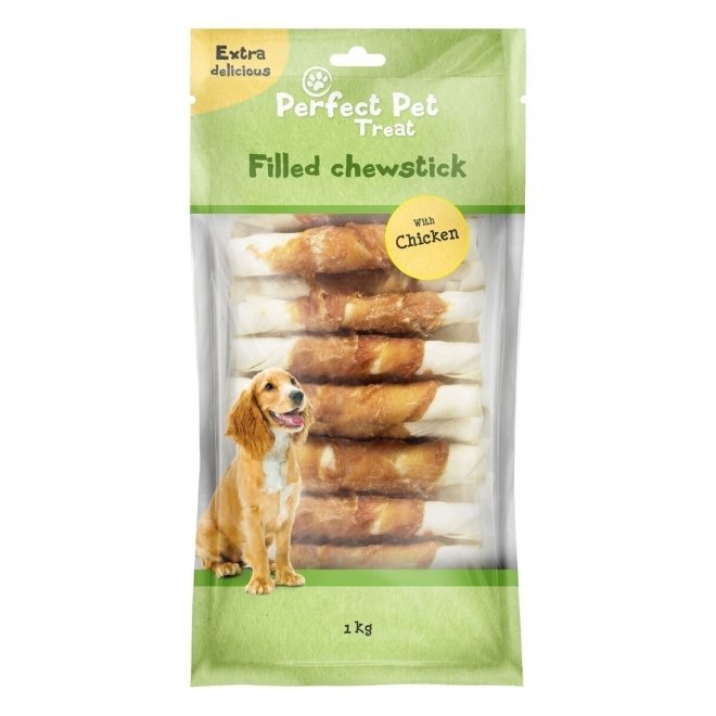 Perfect Pet Fylte Tyggpepinner med Kylling 13 cm