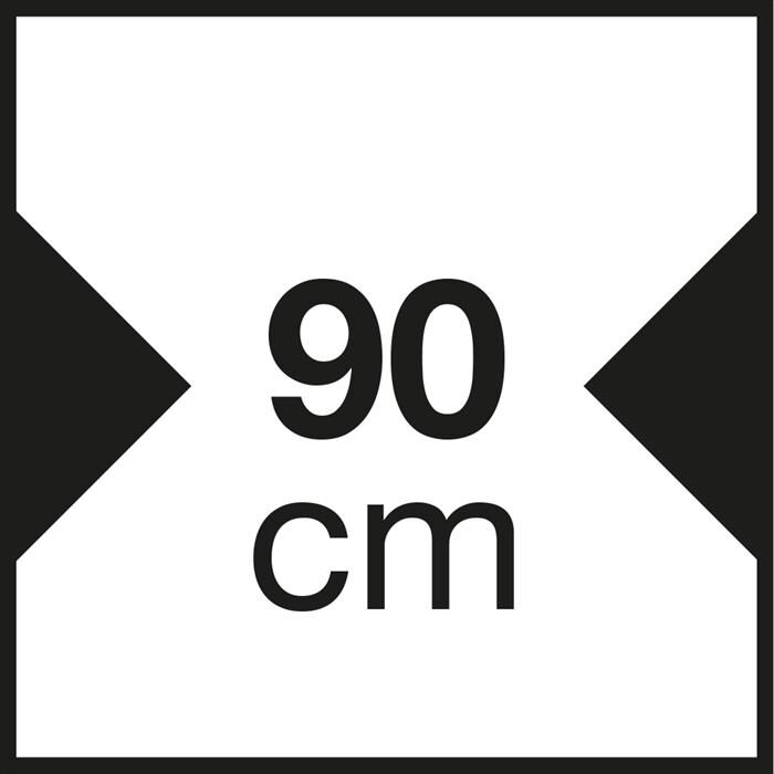 GLEM GAS - Cappa a parete GHP964IX-INOX