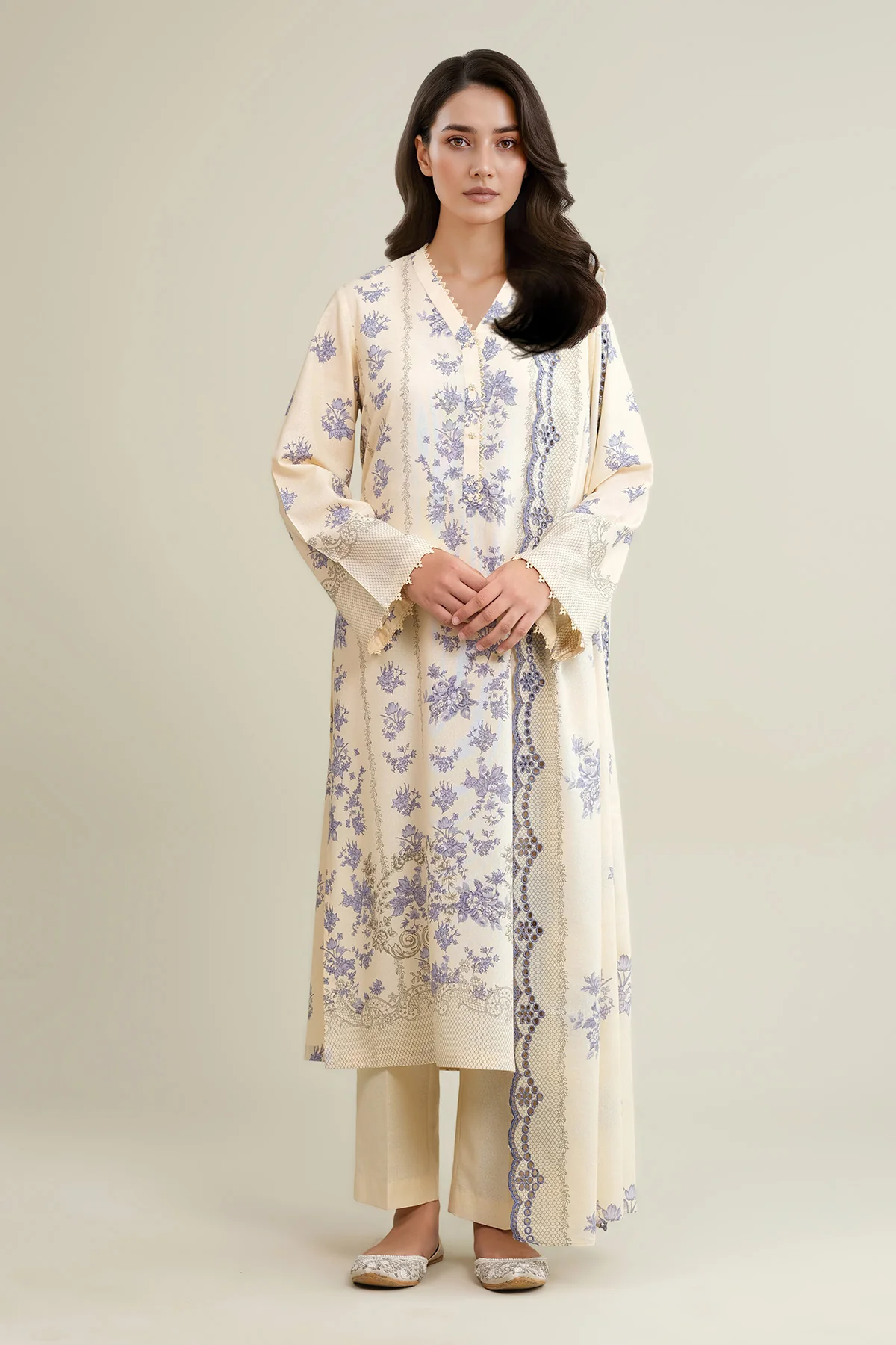 VISCOSE KARANDI | EMBROIDERED