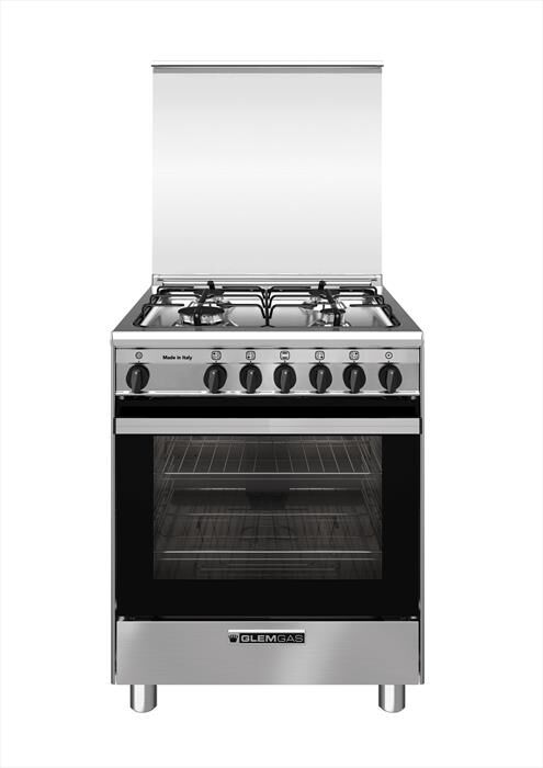 GLEM GAS - Cucina SA664VI Classe A-Inox