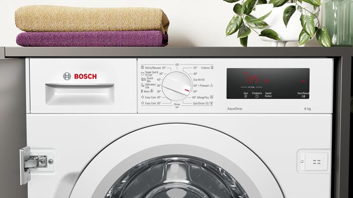 BOSCH - Lavatrice WIW24342EU 8kg 1200g/min Classe C-Bianco