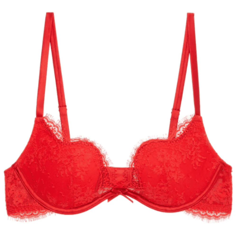 Fleur Du Mal Frankie Lace Seduce U-Plunge Bra