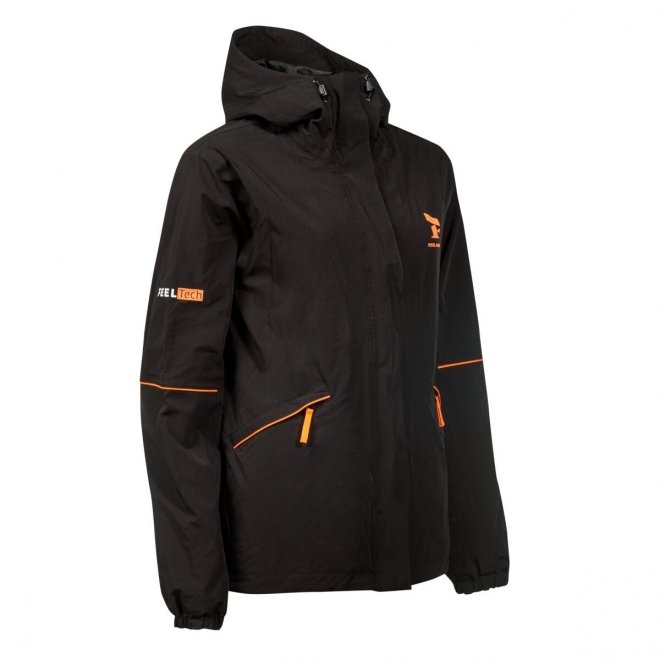 Feel Active Feel Tech Sportsjakke Sort/Orange