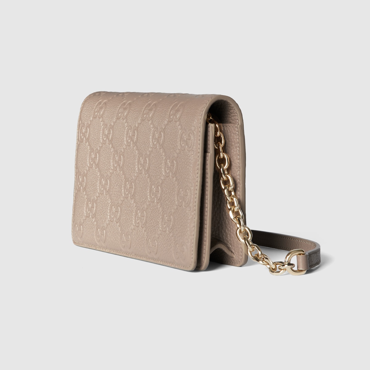 GG Emblem Super Mini Shoulder Bag