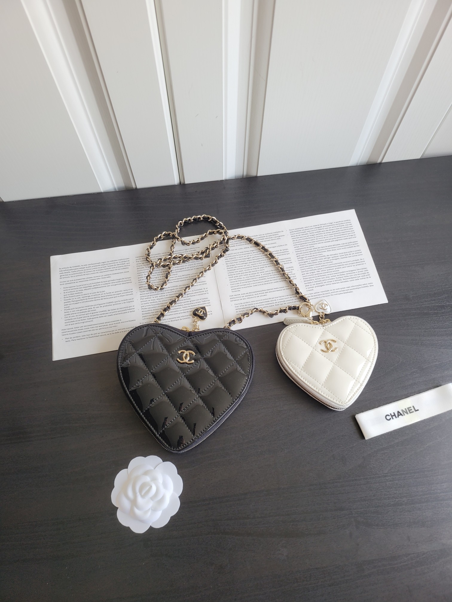 Heart Chain Clutch (Set of 2) - Mocuir