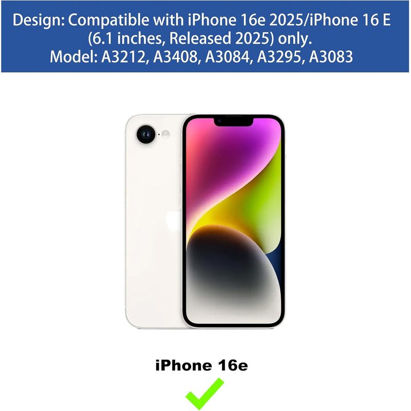Compatible with iPhone 16e Phone Case,