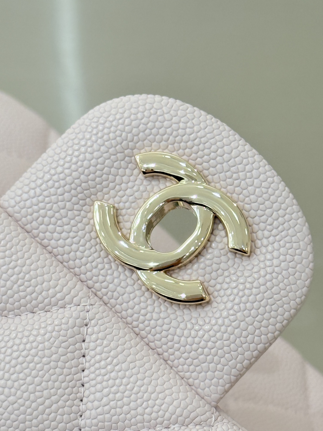 Mini Classic Flap Handbag（Off-White） - Mocuir