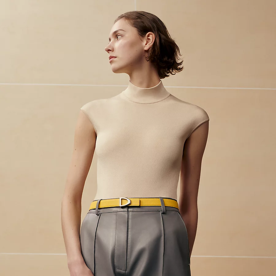 Cavaliere belt buckle & Bandana leather strap 24 mm