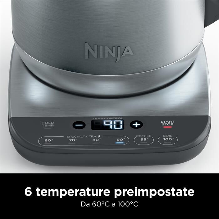 NINJA - Bollitore KT201EU PRECISION TEMP. ELECTRIC KETTLE-ACCIAIO
