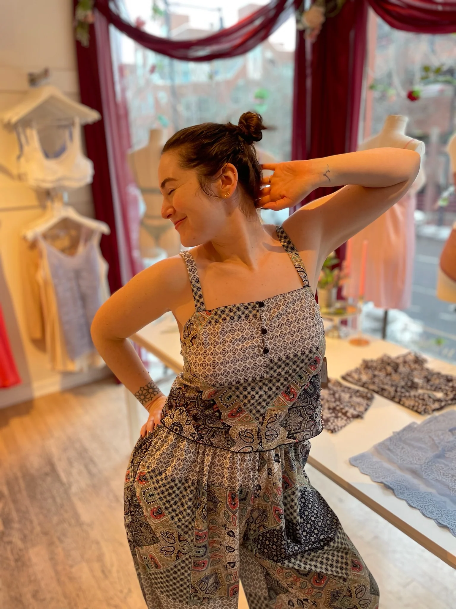 Only Hearts She Might be in Tangier Balloon Pant