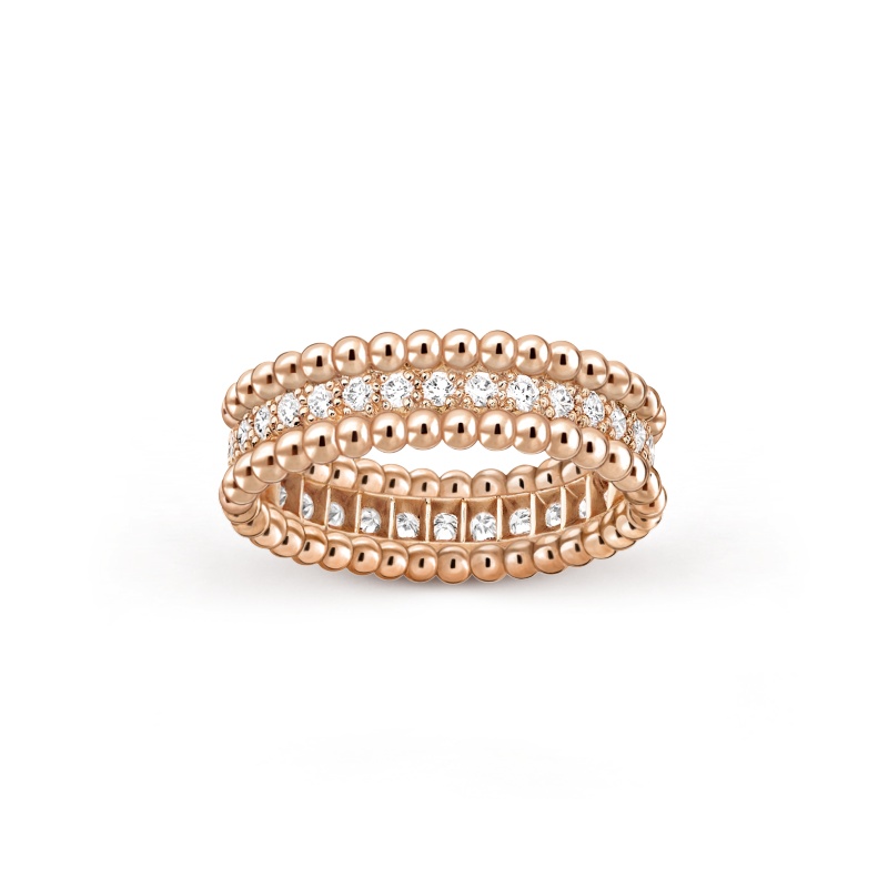 Perlee diamonds ring, 1 row