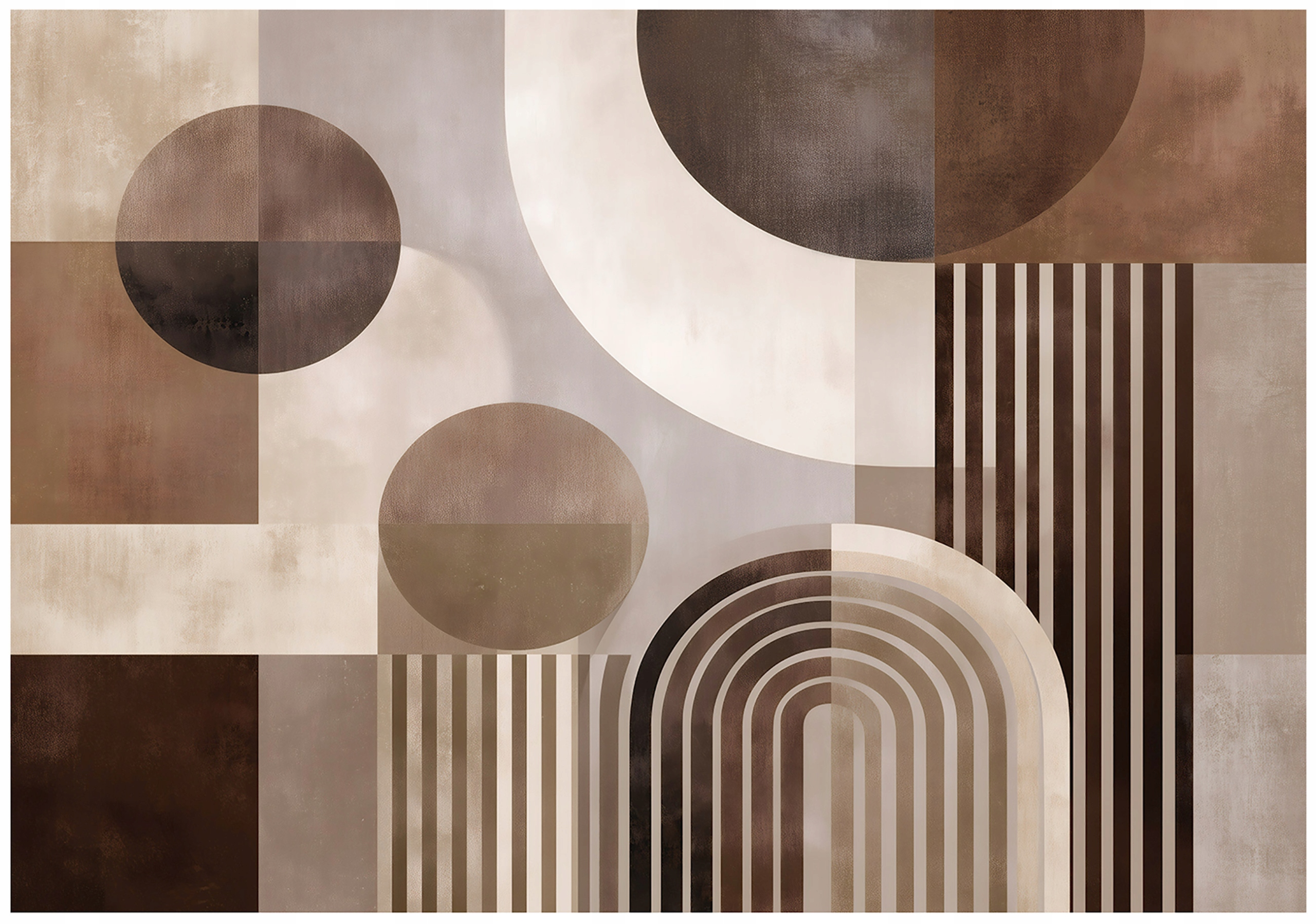 Art Deco abstract wall mural for the bedroom or living room, non-woven wallpaper,