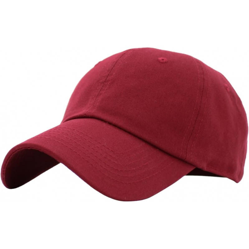 Classic Unisex Cotton Adjustable Low Crown Baseball Cap