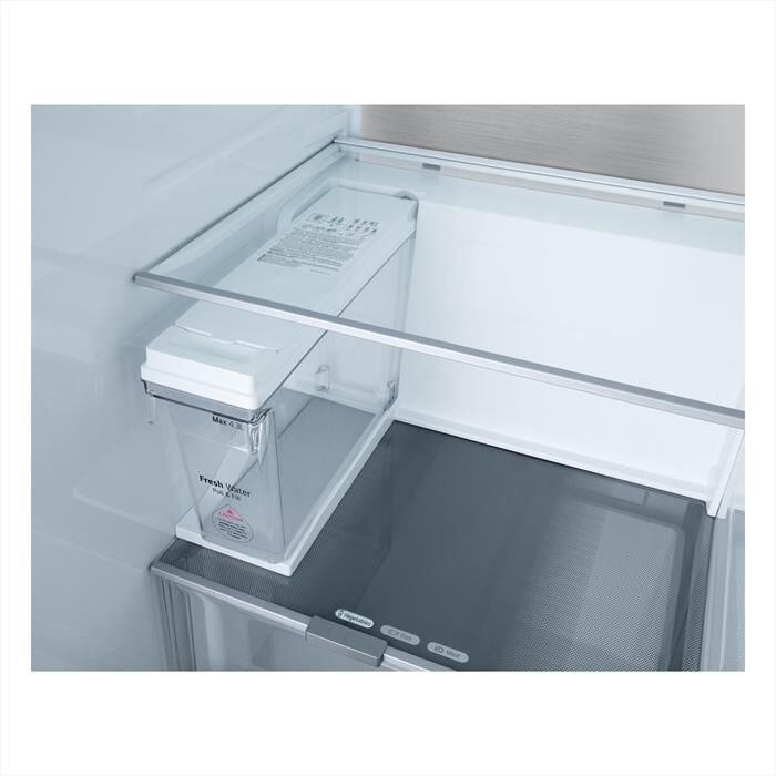 LG - Frigorifero side by side GSLE91EVAC Classe C-Essence Black Steel