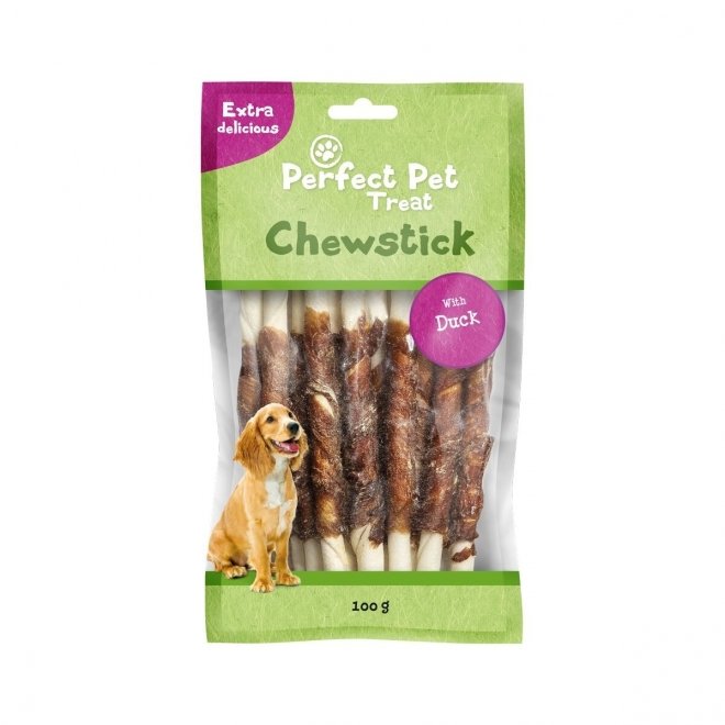 Perfect Pet Duck wrapped chewstick 13 cm
