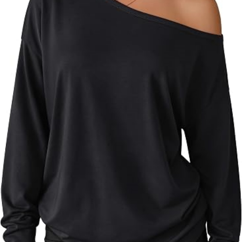 Womens Off The Shoulder Oversized Tops
