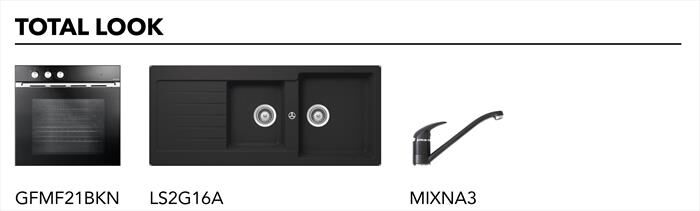 GLEM GAS - Piano cottura a gas GT955BK 5 fuochi 86cm