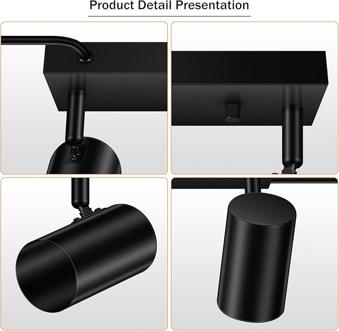 SPOTLUMINARA 4 Light Track Lighting Kit