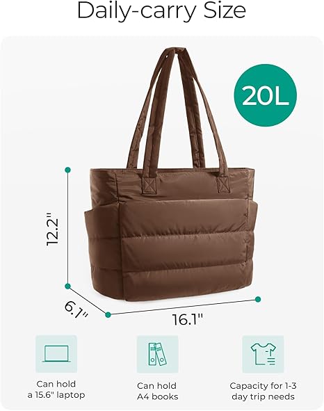 Women's handbags Coffee - Mocuir