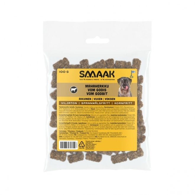 SMAAK Dog Adult godbiter vom, 100 g
