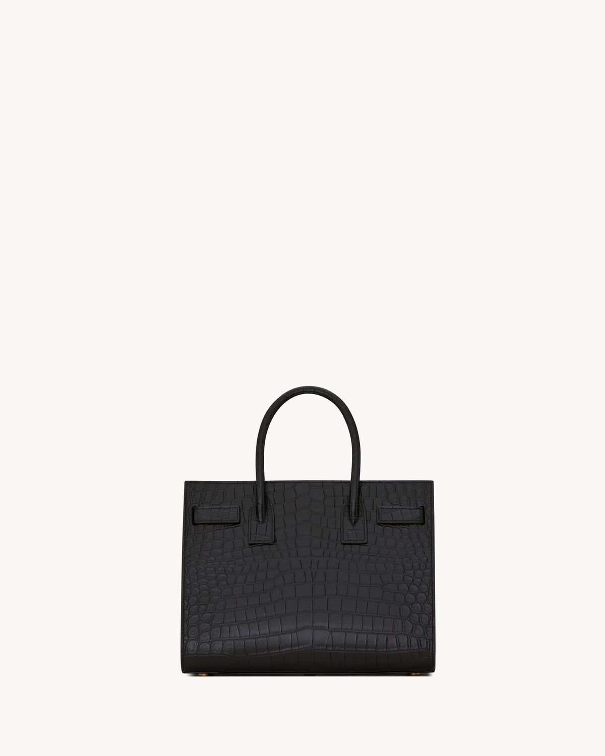 Sac De Jour In Crocodile Embossed Leather – Baby