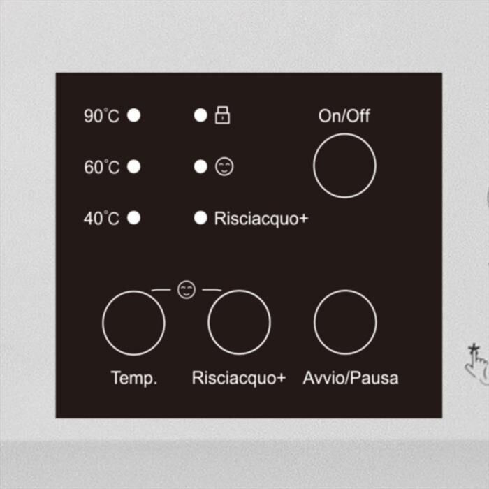 DAYA - DSW71225M18A-Bianco / Acciaio