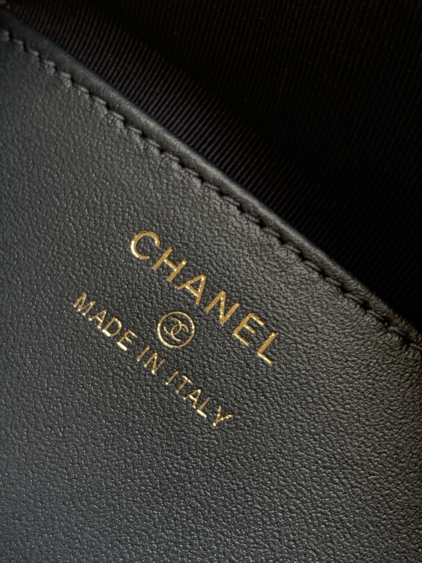 26S Spring-Summer Quilted Denim Moon Hobo Bag in Dark Blue with Gold Hardware (Model AS5652) - Mocuir