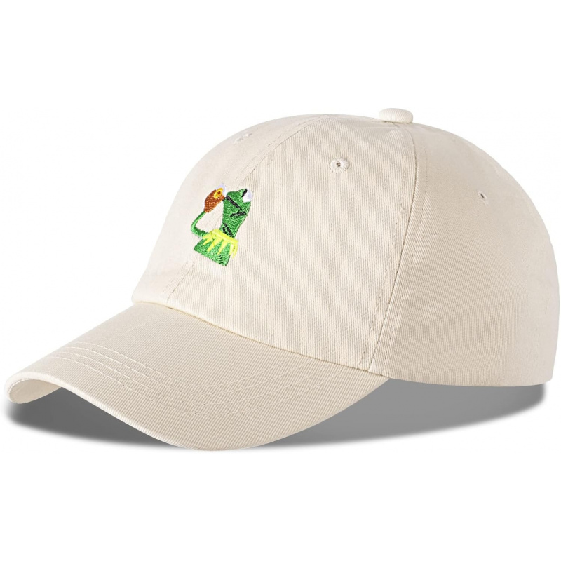 Frog Embroidered Baseball Cap