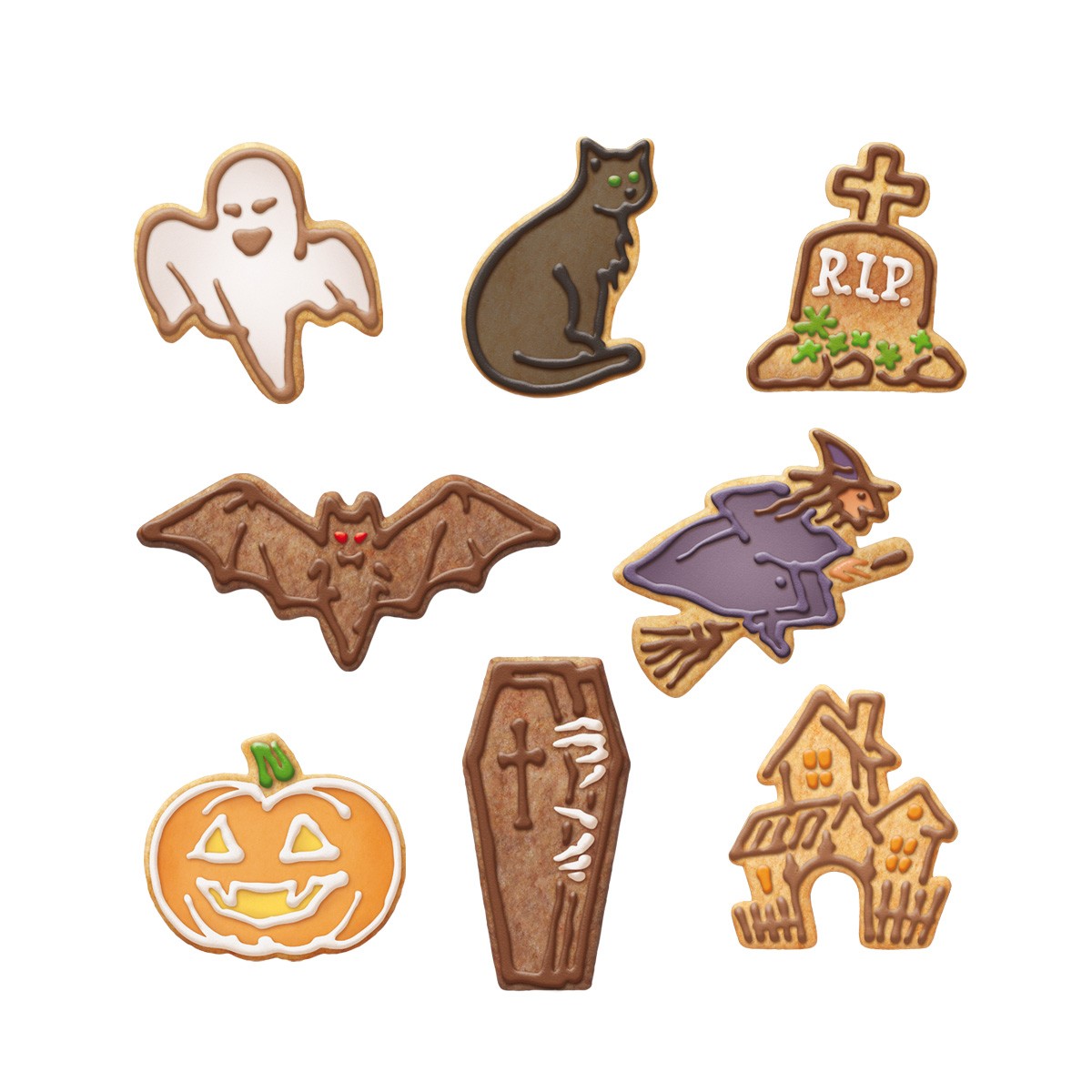 Vykrajovátka Halloween DELÍCIA , 8 ks