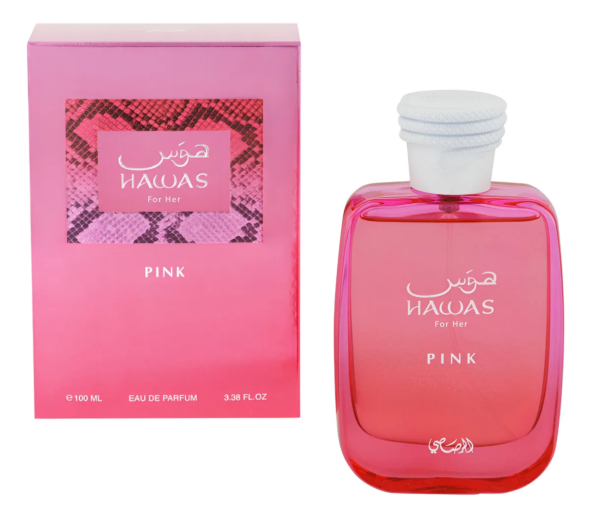 Perfume Rasasi Hawas For Her Pink 100ml Eau de Parfum Floral