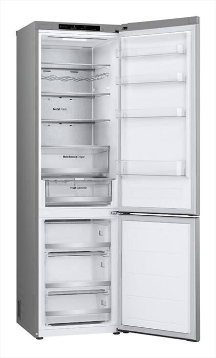 LG - Frigorifero combinato GBV5240APY Classe A 387lt-Acciaio inox