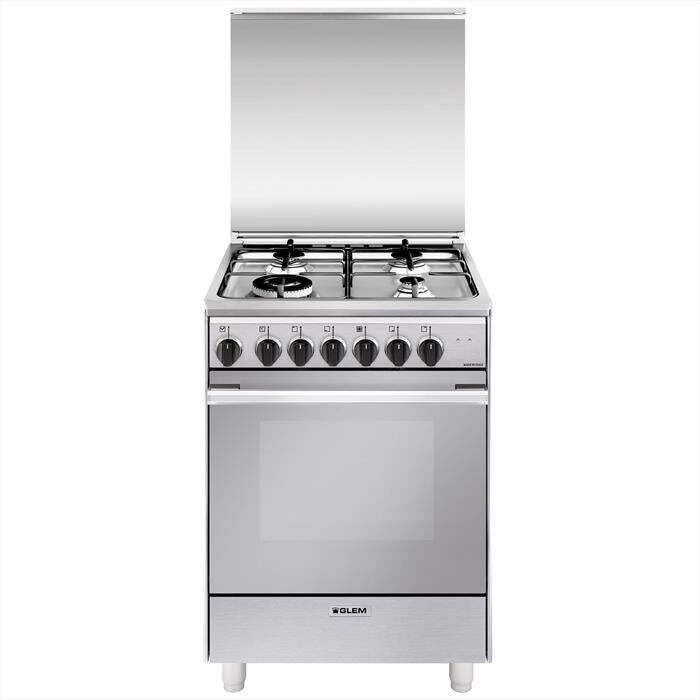 GLEM GAS - Cucina a gas U664MI Classe A-Inox
