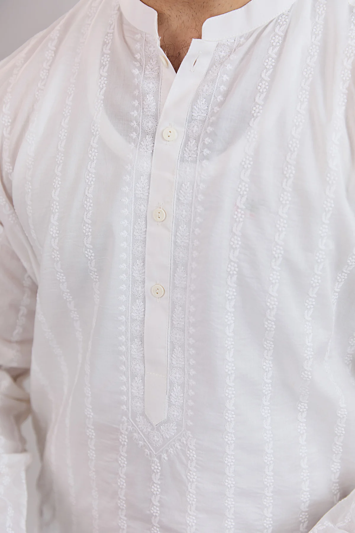 Chikankari Embroidered Kurta - SMK819225